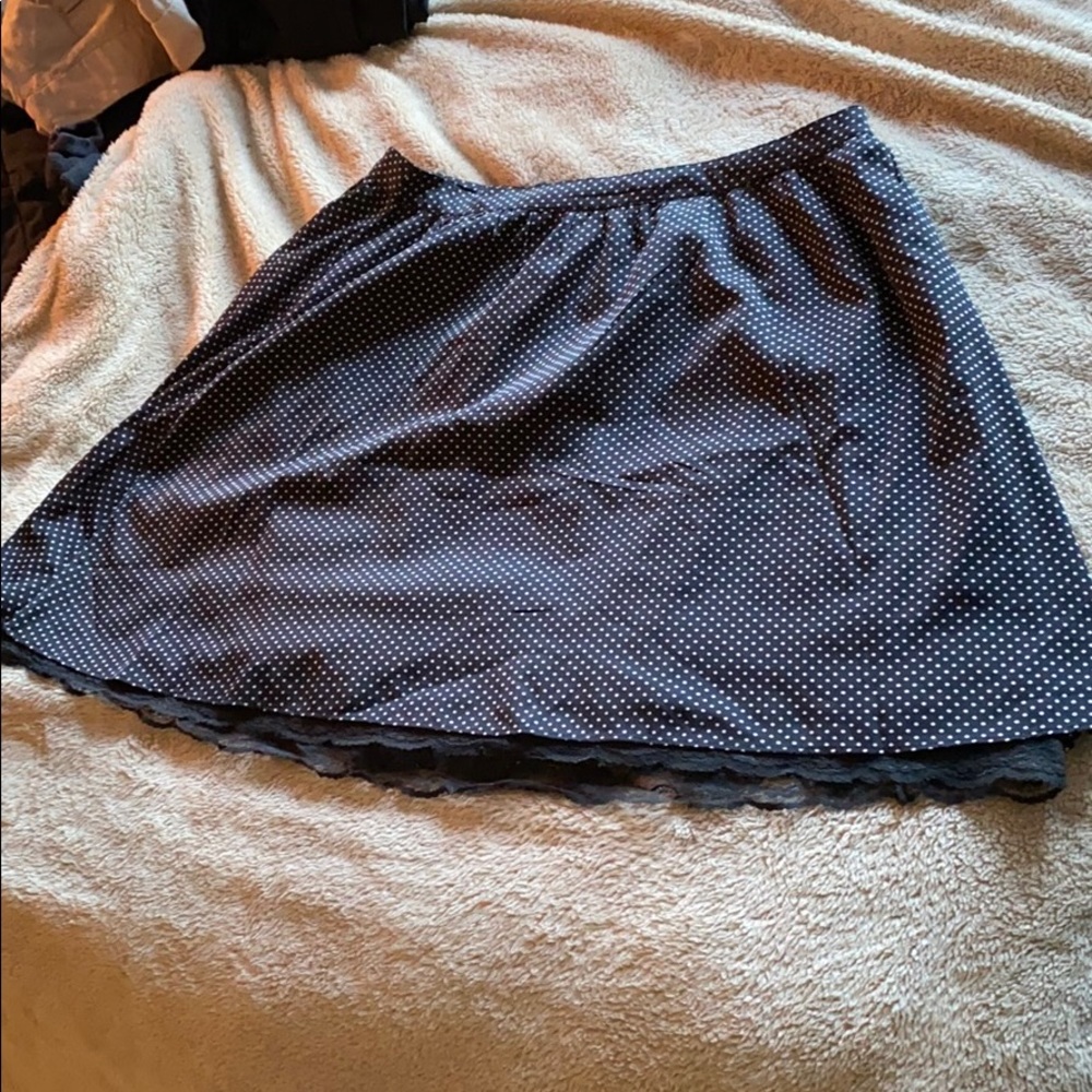 Polkadot skirt